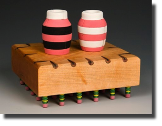 Memory Pots
Maple, pencils, erasers
5 X 6 X 5.25 Inches